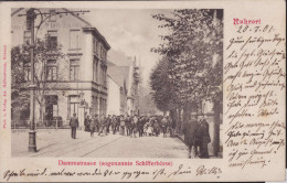 Gest. W-4100 Ruhrort Dammstraße 1901 - Duisburg