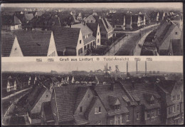 Gest. W-4132 Lintfort Häuserpartie, Feldpost 1915 - Moers