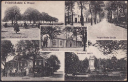 Gest. W-4223 Friedrichsfeld Voigts-Rhetz-Straße Franzosenfriedhof Post, Feldpost 1918 - Oberhausen