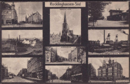 * W-4350 Recklinghausen-Süd Zeche Bahnhof Div. Straßen - Recklinghausen