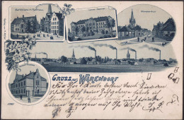 Gest. W-4410 Warendorf Markt Seminar Post 1899 - Muenster