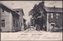 Gest. W-4552 Alfhausen Post Große Straße 1904 - Bramsche