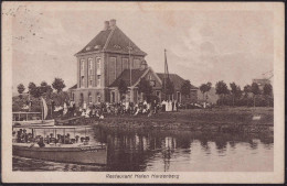 Gest. W-4600 Dortmund Gasthaus Hafen Hardenberg 1924, Briefmarke Entfernt - Dortmund