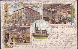 Gest. W-4650 Schalke Gasthaus Klee 1900 - Gelsenkirchen