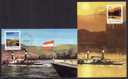 Yugoslavia 1991 - WWF - Conference Of Danube Countries, Belgrade - Ships - Maximum Card - Briefe U. Dokumente