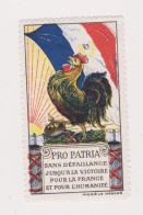 Vignette Militaire Delandre - Patriotique - Pro Patria - Sans Défaillance - Military Heritage