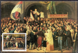 Yugoslavia 1997 - The 150th Anniversary Of The Gallery " Matica Srpska" - Maximum Card - Storia Postale