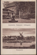 Gest. W-4953 Petershagen Gasthaus Deichmühle 1931 - Minden