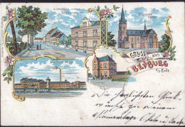 Gest. W-5012 Bedburg Alleestraße Pastorat Linoleumwerk 1899 - Bergheim