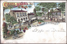 Gest. W-5040 Brühl Hotel Gasthaus Ockenfels 1898 - Bruehl