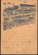 Gest. W-5090 Rheindorf Gasthaus Wolff 1898 - Leverkusen