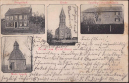 Gest. W-5167 Froitzheim Warenhandlung Salentin Post Kirche 1907 - Düren