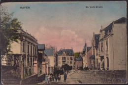 Gest. W-5440 Mayen St. Veith-Straße, Feldpost 1915, Etwas Best. EK 3mm - Mayen