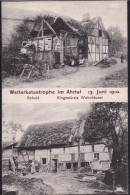 * W-5486 Altenahr Hotel Caspari Wohnhäuser Nach Der Wetterkatastrophe 13.6.1910 - Remagen