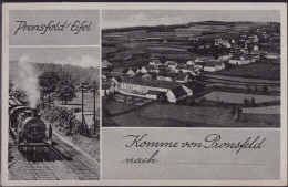 * W-5541 Pronsfeld Blick Zum Ort Eisenbahn - Pruem