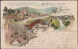 Gest. W-5600 Beyenburg Klosterkirche Blick Zum Ort 1899 - Wuppertal