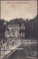 Gest. W-5630 Remscheid Strandbad 1914, 1x Briefmarke Abgefallen - Wuppertal