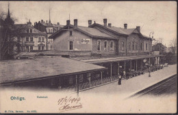 Gest. W-5650 Ohligs Bahnhof 1904 - Solingen