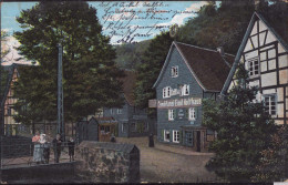 Gest. W-5651 Burg Konditorei Emil Holthaus 1910 - Solingen