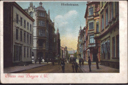 Gest. W-5800 Hagen Hochstraße 1906, Etwas Best. - Hagen