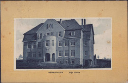 Gest. W-5882 Meinerzhagen Evg. Schule 1917 - Luedenscheid