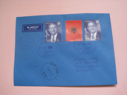 Albania Airmail Letter Sent From Kruje To Zhur (Kosovo) 2024 (4) - Albanie