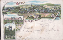 Gest. W-5912 Hilchenbach Blick Zum Ort 1898 - Kreuztal