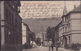 Gest. W-5980 Werdohl Kaiserstraße 1911, EK 4mm - Werdohl