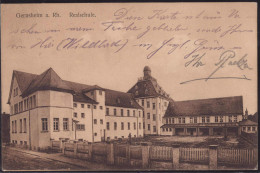 Gest. W-6084 Gernsheim Realschule 1911 - Gross-Gerau