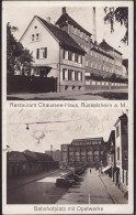 Gest. W-6090 Rüsselsheim Gasthaus Chausseehaus Opelwerke 1938 - Gross-Gerau