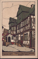 * W-6253 Hadamar Schulgasse Steinzeichnung 1928 - Limburg
