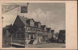 Gest. W-6330 Wetzlar Straßenpartie 1930, Briefmarke Entfernt - Wetzlar