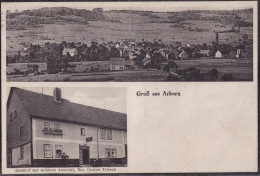 Gest. W-6348 Arborn Gasthaus Zur Schönen Aussicht 1931 - Dillenburg