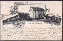 Gest. W-6350 Nieder-Mörlen Gasthaus Zum Frauenwald 1905 - Bad Nauheim