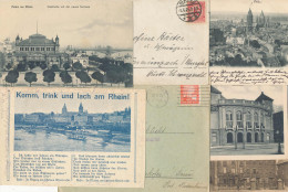 *, Gest. W-6500 Mainz Kleine Heimatsammlung Mainz Mit 135 Stck. AK's/Belege Usw. Bitte Ansehen! - Mainz