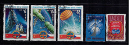 RUSSIA  1978  SCOTT #4645-4647,4655,4656  USED - Oblitérés