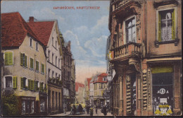 Gest. W-6660 Zweibrücken Hauptstraße 1921 - Zweibruecken