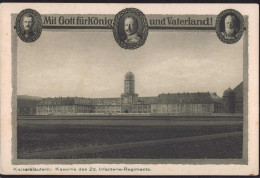 * W-6750 Kaiserslautern Kaserne Des 23. Inf.-Regiments - Kaiserslautern