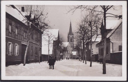 * W-6806 Viernheim Straßenpartie Im Winter - Mannheim