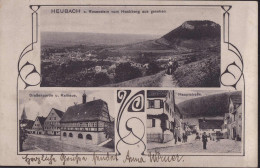Gest. W-7972 Heubach Hauptstraße, Feldpost 1917 - Schwaebisch Gmünd
