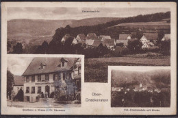 Gest. W-7349 Oberdrackenstein Gasthaus Zur Krone 1927, Briefmarke Entfernt - Geislingen