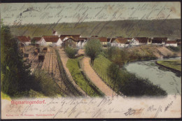 Gest. W-7485 Sigmaringendorf Blick Zum Ort 1906 - Sigmaringen