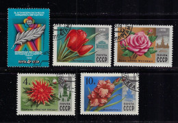 RUSSIA  1978  SCOTT #4648-4652  USED - Used Stamps