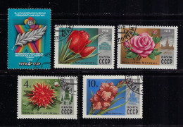 RUSSIA  1978  SCOTT #4648-4652  USED - Usados