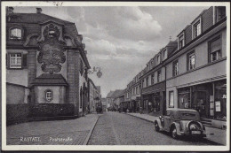 Gest. W-7550 Rastatt Poststraße 1936 - Rastatt