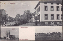 Gest. W-7583 Ottersweier Straßenpartie 1911 - Bühl