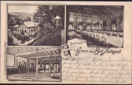 Gest. W-7603 Bad Antogast Speisesaal Kurhotel 1904, EK 4mm - Offenburg