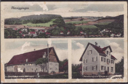 Gest. W-7774 Obersiggingen Gasthaus Zum Sternen Warenhandlung 1937, Front Stark Beschabt - Ueberlingen