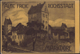 Gest. W-7778 Markdorf Teil Des Ortes 1932 - Ueberlingen