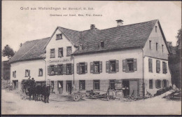 * W-7823 Wellendingen Gasthaus Zur Insel 1915 - Titisee-Neustadt